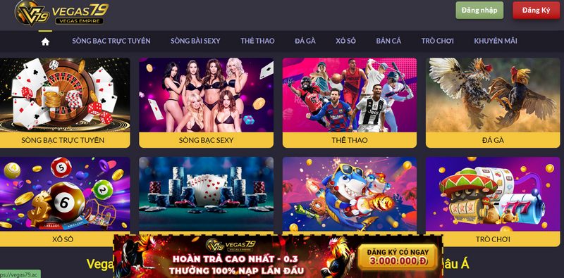 Vegas79 Empire - Nền tảng chơi cá cược online cực chất 1 Vegas79 Khiến Thị Trường Giải Trí Bùng Nổ