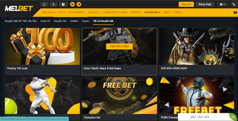 MelBet - Tụ điểm cá cược đỉnh cao top 1 thị trường hiện nay 7 Khuyến Mãi Melbet