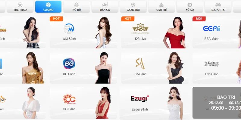 OKFUN - Sân Chơi Cá Cược Trực Tuyến Uy Tín Nhất Việt Nam 4 Live Casino Tái Hiện Không Gian Sòng Bài Chân Thực