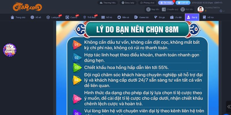 88M - Nhà Cái Cá Cược Đẳng Cấp Nhất 2026 8 Cơ Hội Hợp Tác Đại Lý Tại 88M