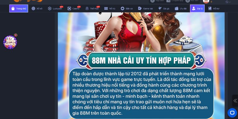 88M - Nhà Cái Cá Cược Đẳng Cấp Nhất 2026 2 Tổng Quan Về Nhà Cái 88M