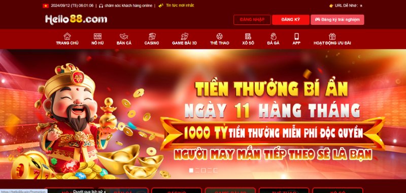 HELLO88 - Sân chơi cá cược chất lượng & uy tín nhất 1 Cập Nhật Link Vào Mới Nhất Của Nhà Cái Hello88